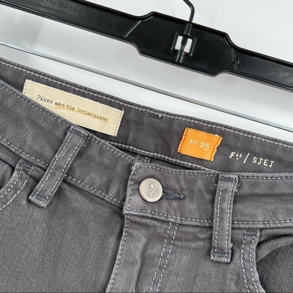 ANTHROPOLOGIE pilcro and the letterpress denim shorts grey - Picture 3 of 6